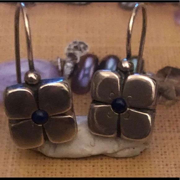 Silpada Sterling Silver Didae Earrings - Picture 5 of 8